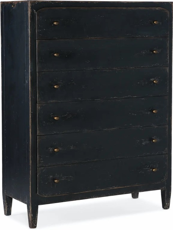 CIAO BELLA  BLACK DRAWER CHEST