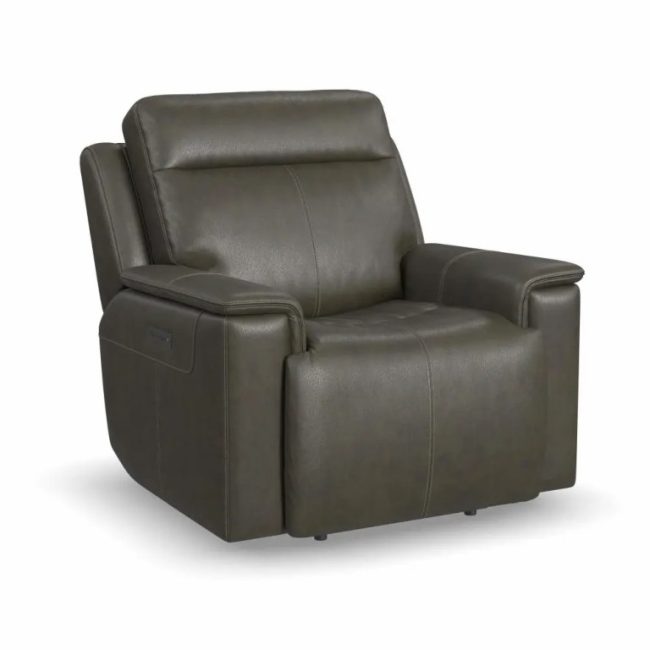 ODELL GREY PWR RECLINER W/ PWR