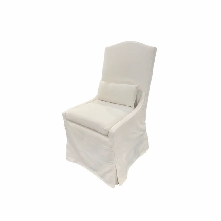 CASSIA SNOW SLPCVR DIN CHAIR