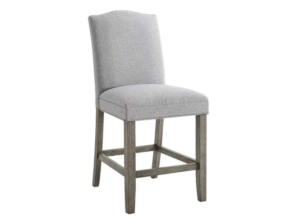 BOURA GRAY COUNTER CHAIR