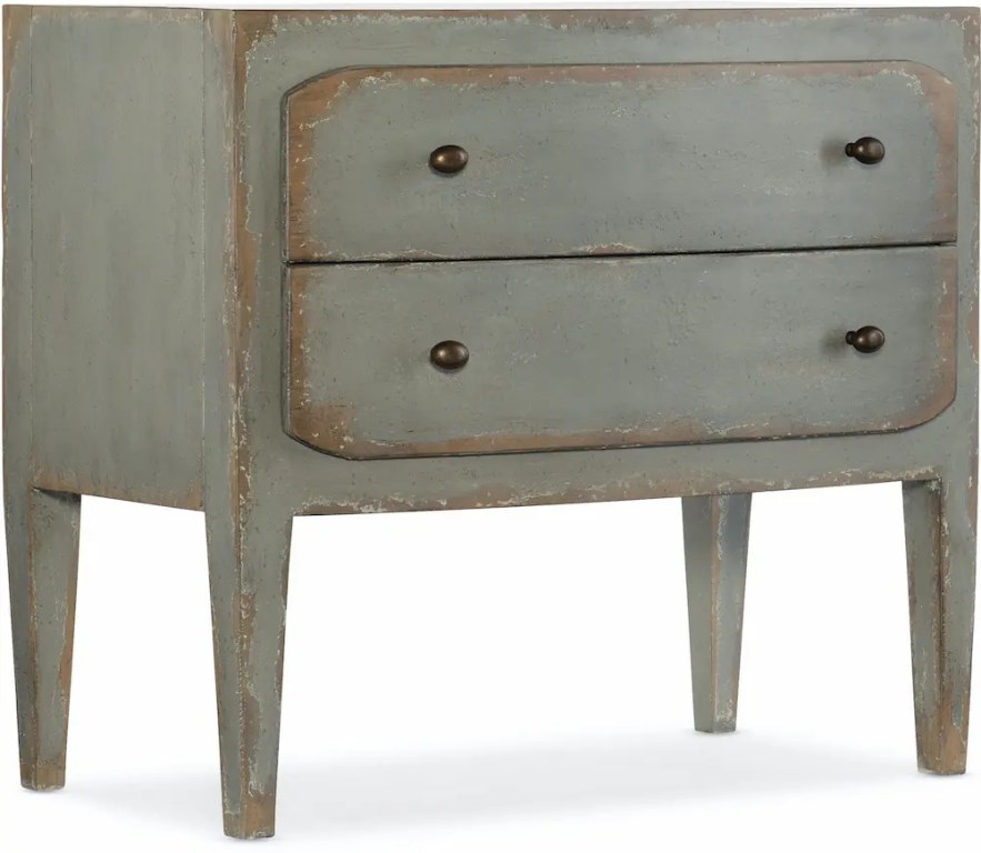 CIAO BELLA GRAY NIGHTSTAND