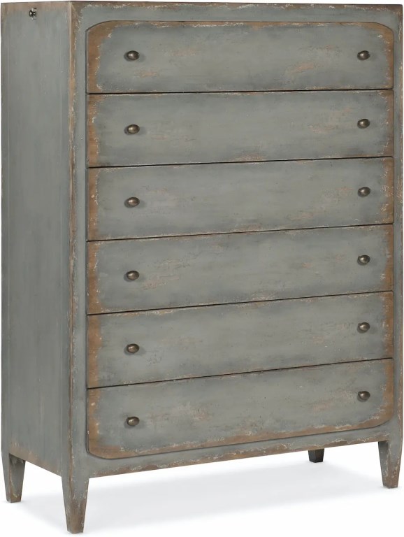 CIAO BELLA GRAY DRAWER CHEST