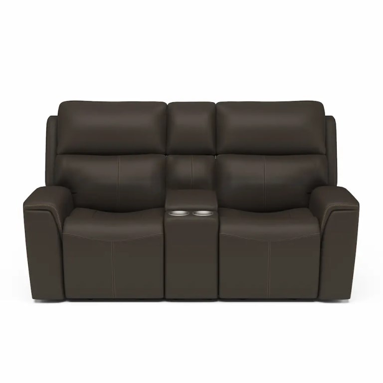 JARVIS P2 DARK BROWN LOVESEAT