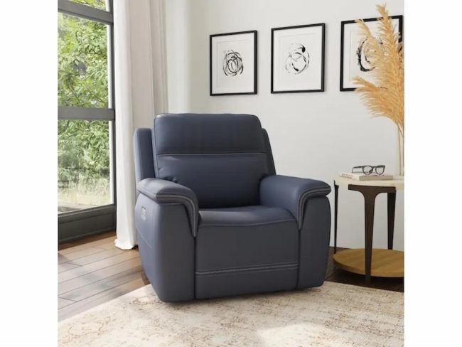 SAWYER BLUE POWER RECLINER - Image 5