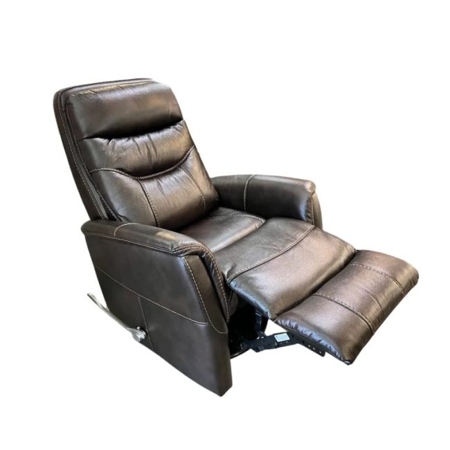 TAFT BROWN SWIVEL RECLINER - Image 7