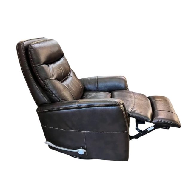 TAFT BROWN SWIVEL RECLINER - Image 8