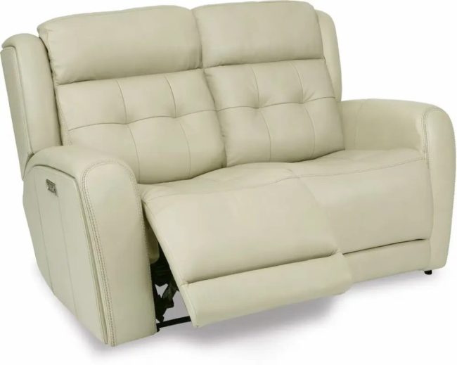 GRANT RECLINING LOVESEAT CREAM - Image 3