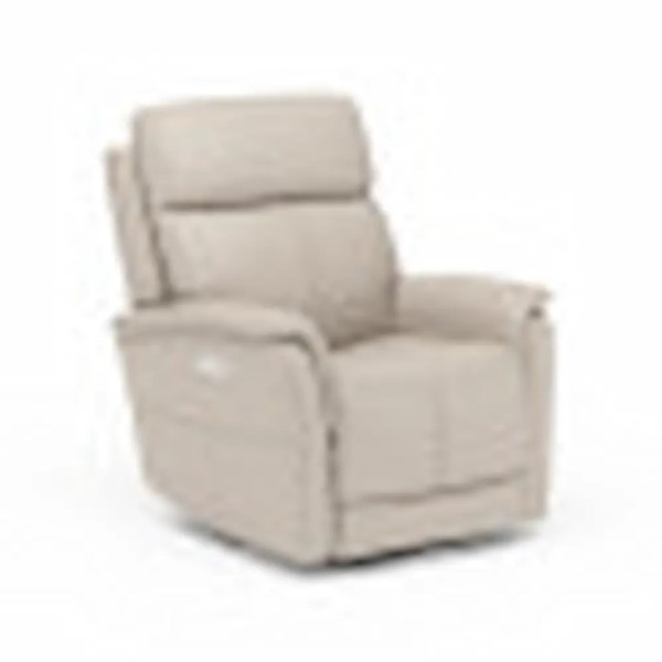 VIEW TAUPE SWIVEL PWR RECLINER