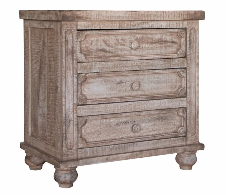 LILLIAN 3 DRAWER NIGHTSTAND