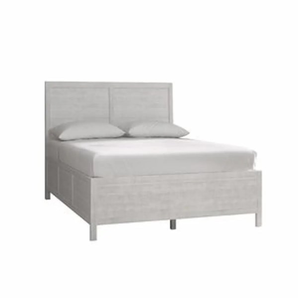 BANKSTON WHITE KING BED