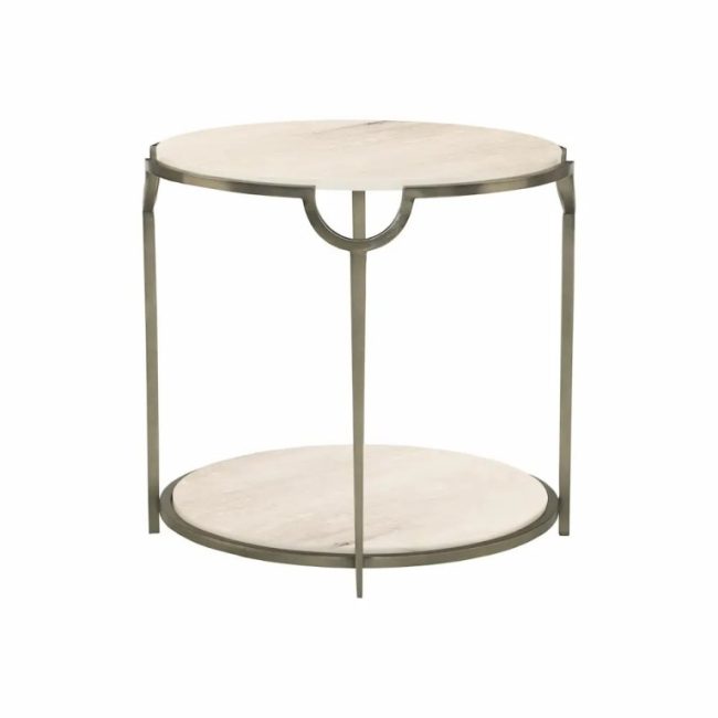 MORELLO ROUND END TABLE