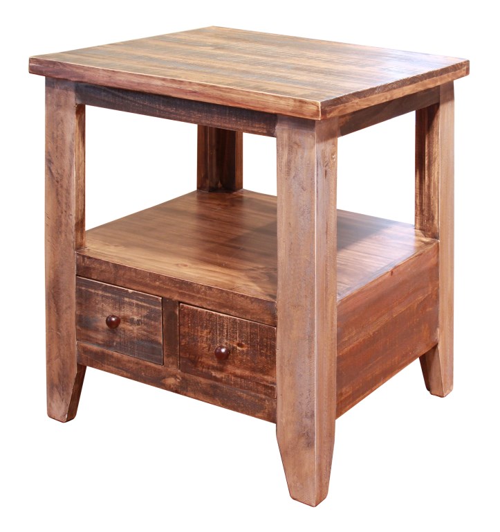 TUSCAN END TABLE