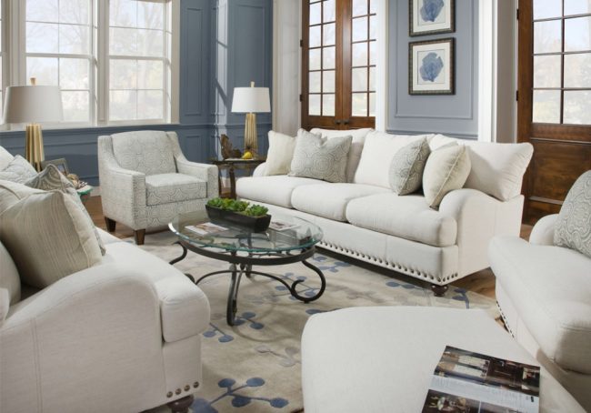 OXFORD TRANSITIONAL LOVESEAT - Image 2