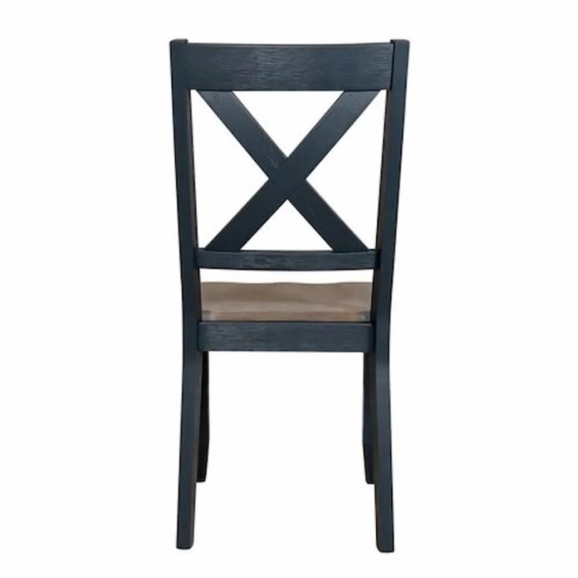 SALVADOR NAVY SIDE CHAIR - Image 3