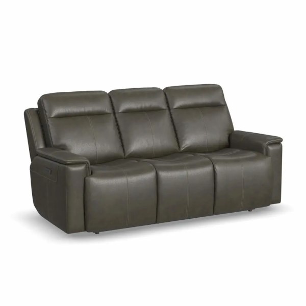 ODELL GREY PWR RECL SOFA