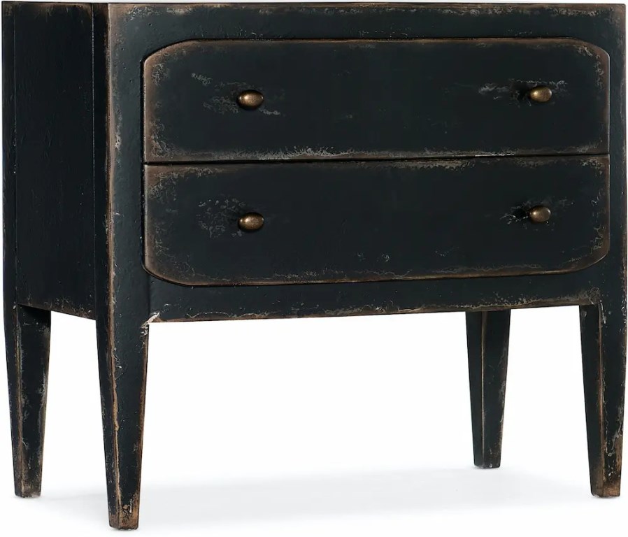 CIAO BELLA BLACK NIGHTSTAND